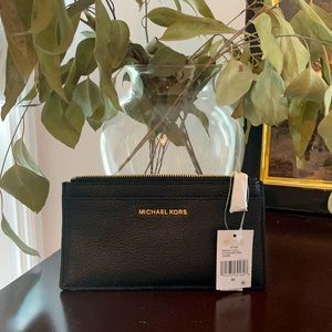 Michael Kors Black Keyring Wallet